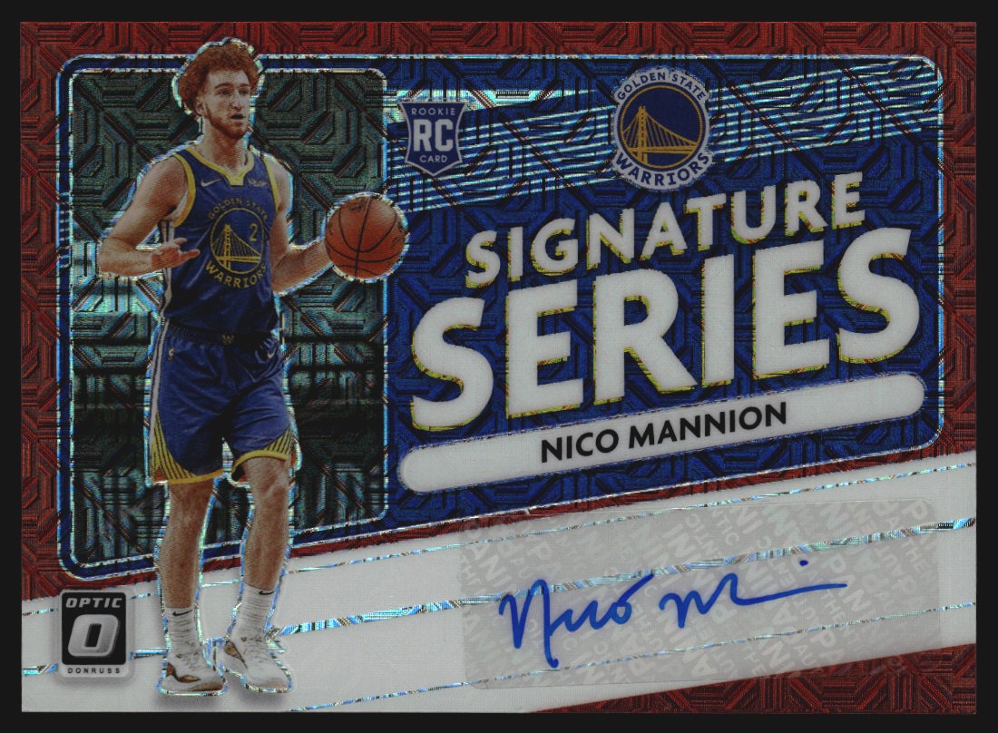 2020-21 Donruss Optic Signature Series Choice #90 Nico Mannion