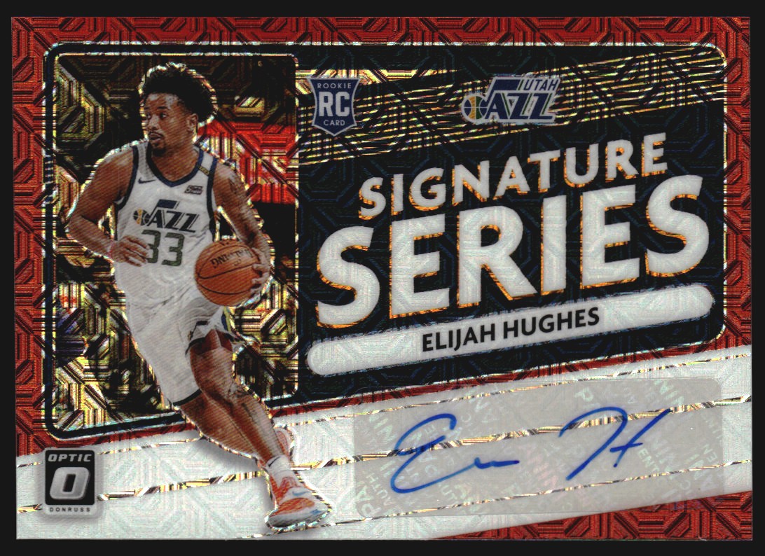2020-21 Donruss Optic Signature Series Choice #92 Elijah Hughes