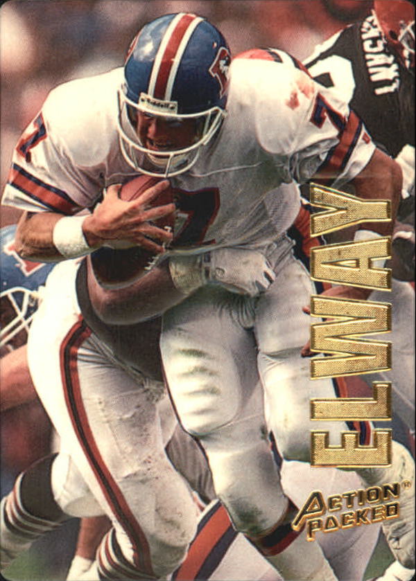 1993 Action Packed Football Card 14 John Elway EBay