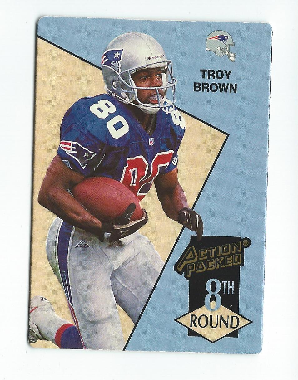 1993 Action Packed #220 Troy Brown RC