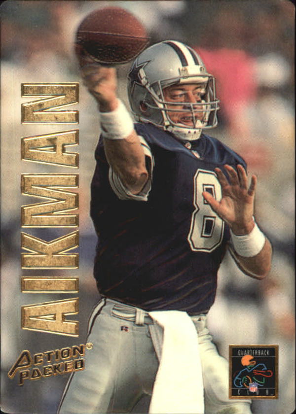 Troy Aikman 1993 Stadium Club #50 - Dallas Cowboys at 's Sports  Collectibles Store