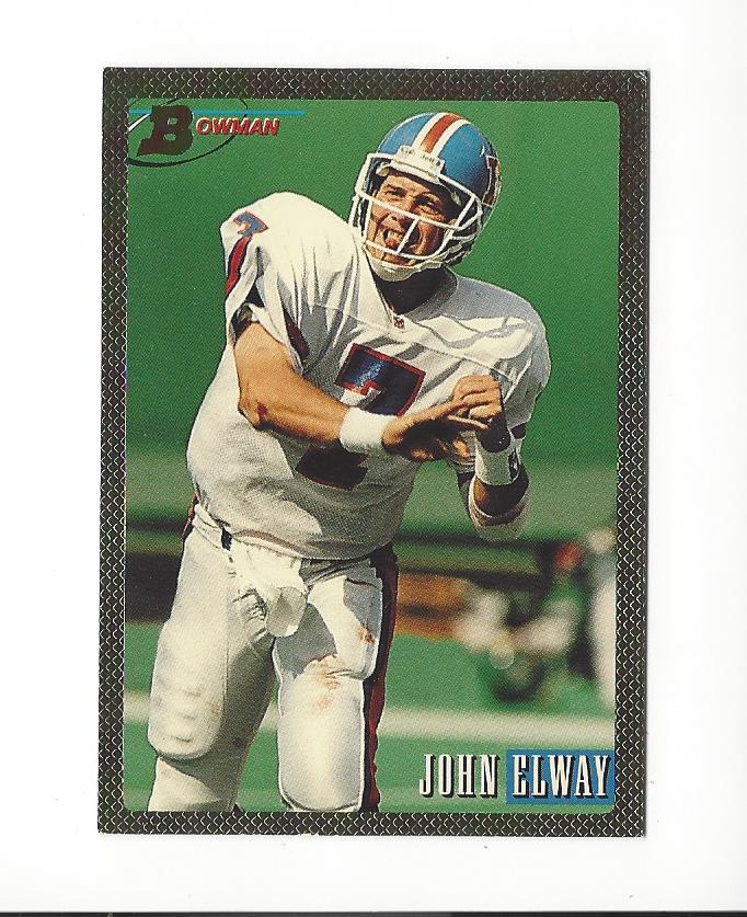 1993 Bowman #400 John Elway FOIL