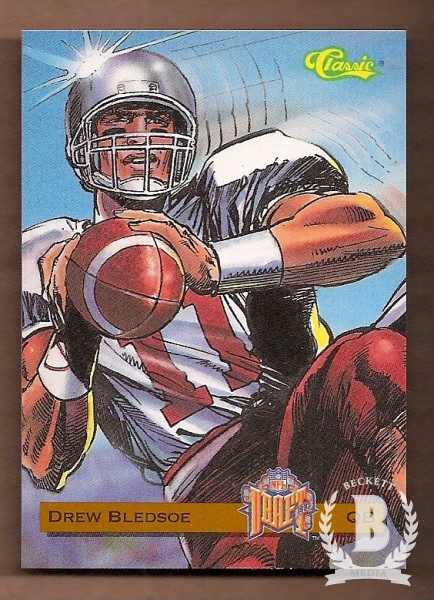 2002 Flair #18 Drew Bledsoe Bills/Patriots