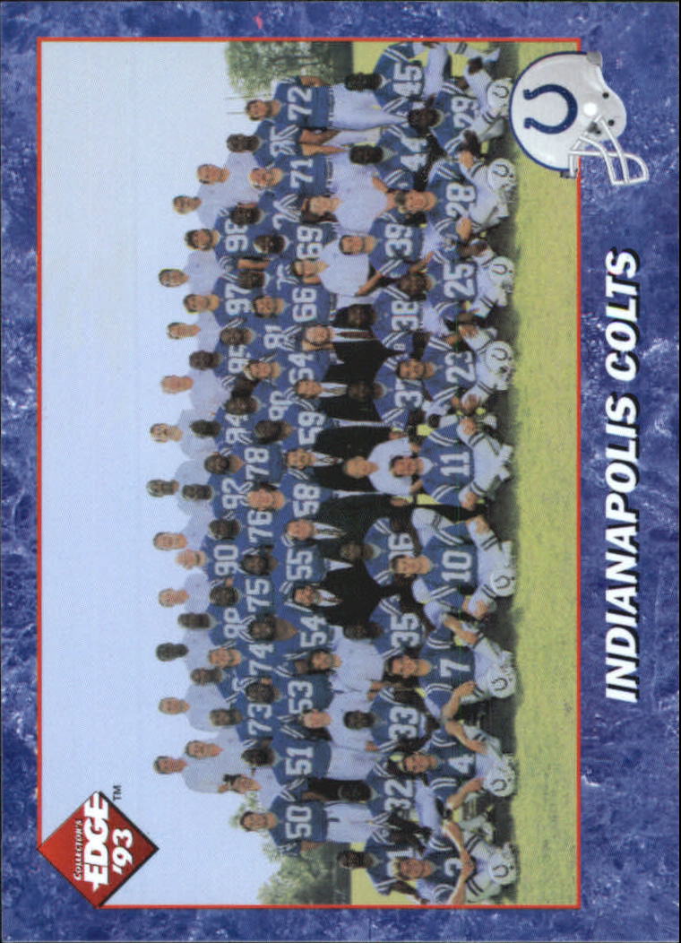 1993 Collector's Edge #91 Colts Team Photo