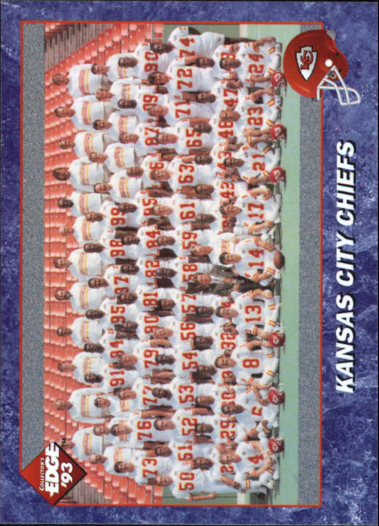 1993 Collector's Edge #99 Chiefs Team Photo