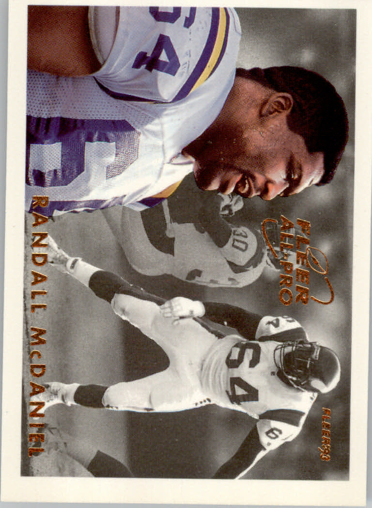 1993 Fleer Football "Insert" Cards - Picture 16 of 113
