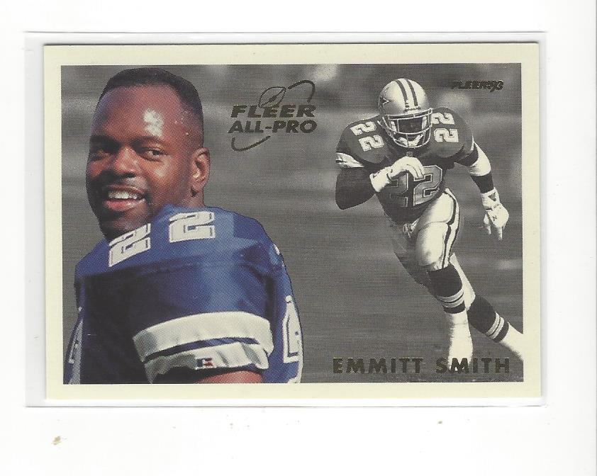 1993 Fleer All-Pros #19 Emmitt Smith
