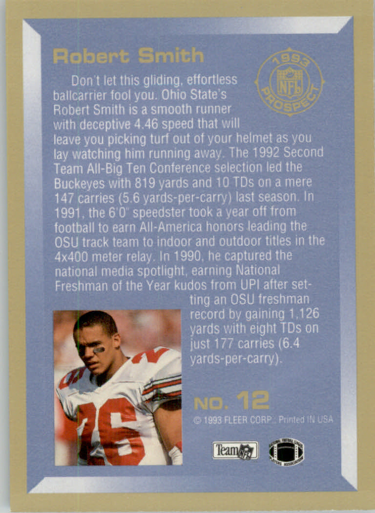 1993 Fleer Football "Insert" Cards - Picture 59 of 113