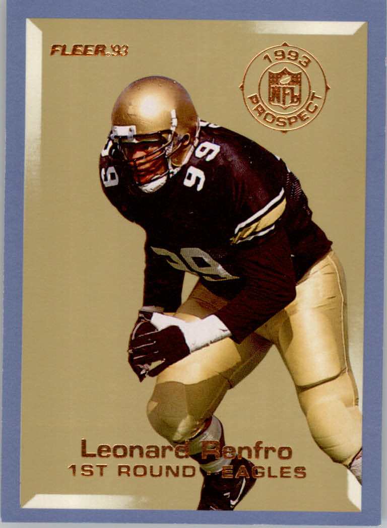 1993 Fleer Football "Insert" Cards - Picture 62 of 113