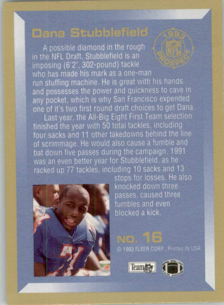1993 Fleer Football "Insert" Cards - Picture 67 of 113