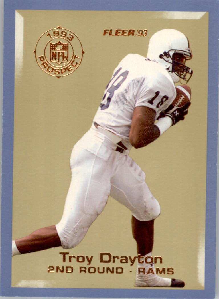 1993 Fleer Football "Insert" Cards - Picture 78 of 113