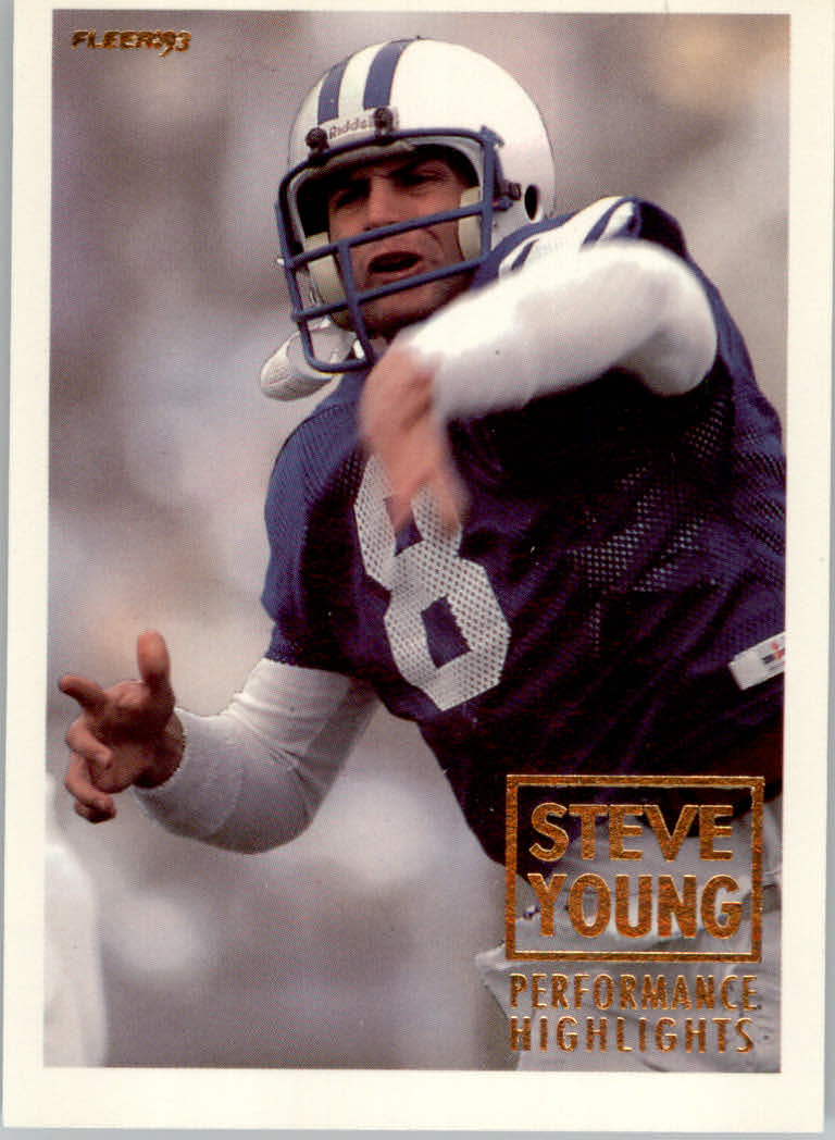1993 Fleer Football "Insert" Cards - Picture 106 of 113