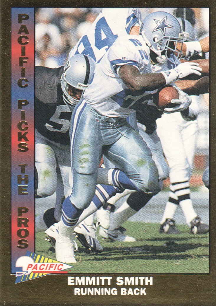 1993 Pacific Picks the Pros Gold #9 Emmitt Smith