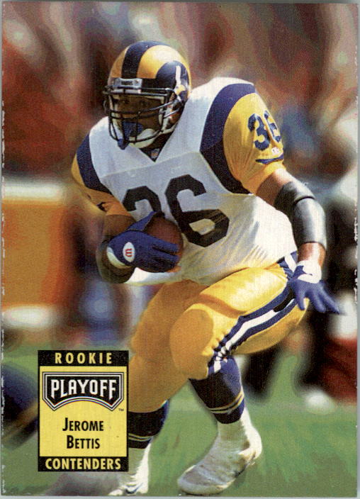 1993 Playoff Contenders Rookie Contenders #1 Jerome Bettis