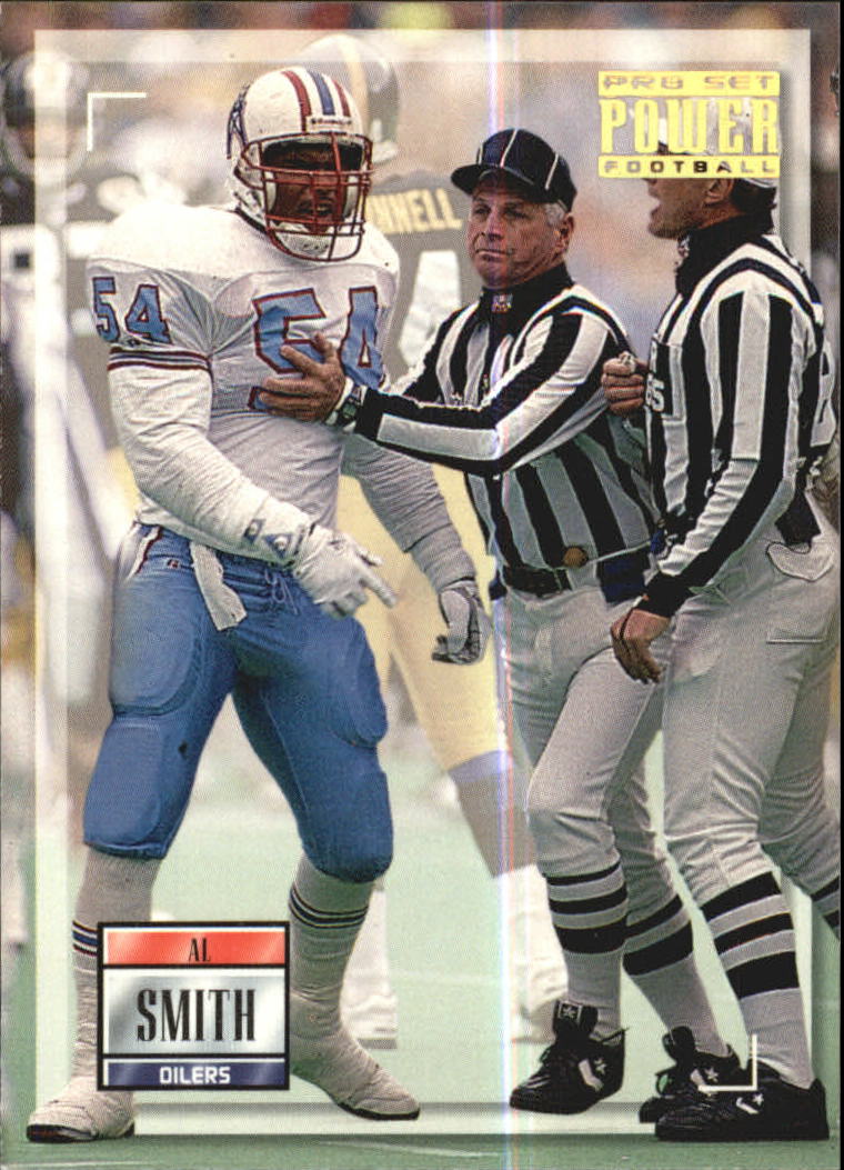 1993 Power Gold Houston Oilers Football Card #154 Al Smith ...