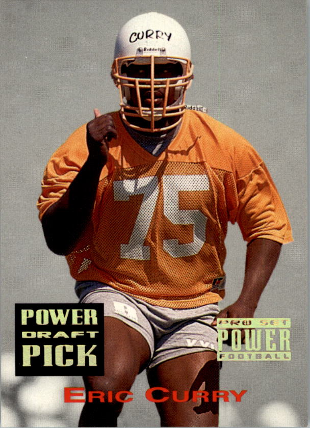 1993 Power Draft Picks Gold #PDP27 Eric Curry