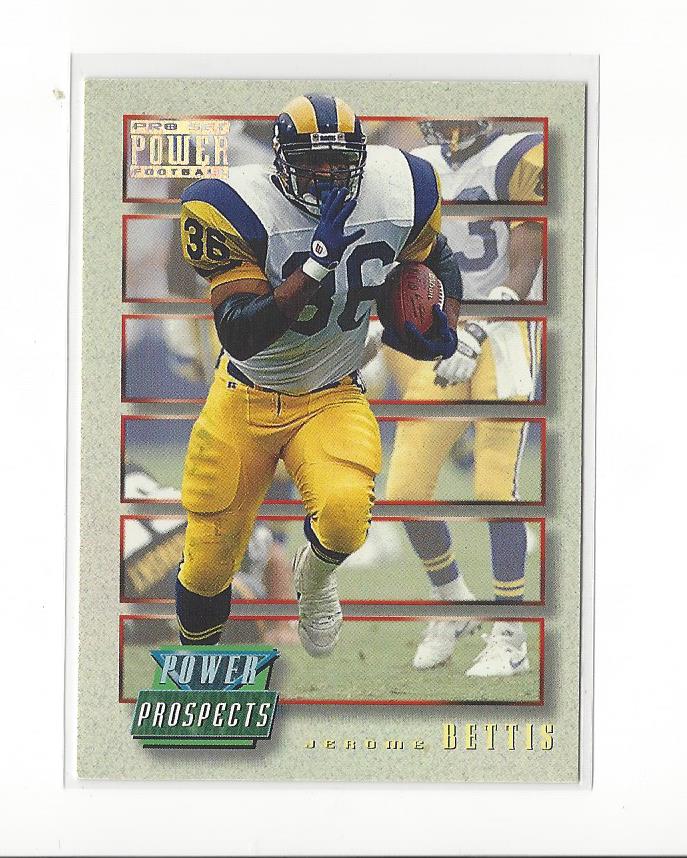 1993 Power Update Prospects #9 Jerome Bettis RC