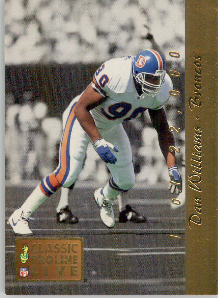 1993 Pro Line Live Football "Insert" Cards - Picture 14 of 39