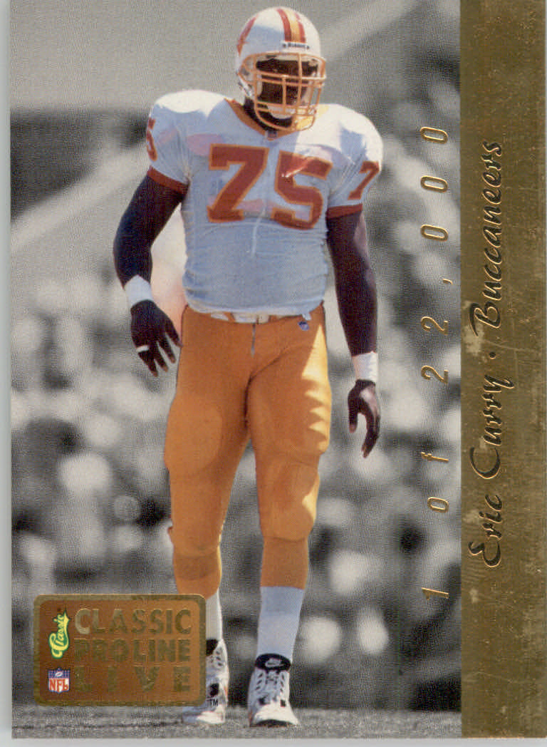 1993 Pro Line Live Football "Insert" Cards - Picture 20 of 39