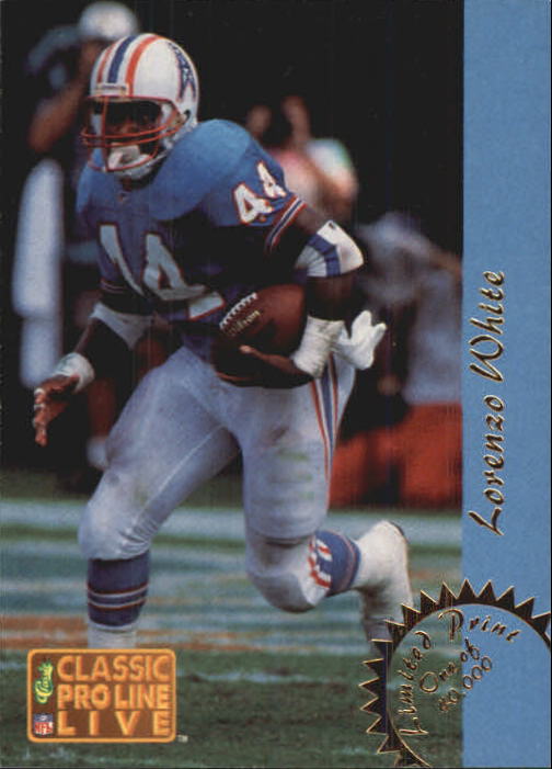 1993 Pro Line Live LPs #LP19 Lorenzo White