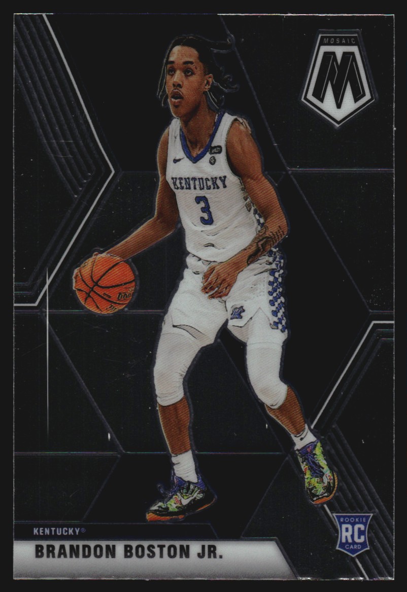 2021-22 Panini Chronicles Draft Picks #275 Brandon Boston Jr./Mosaic ...