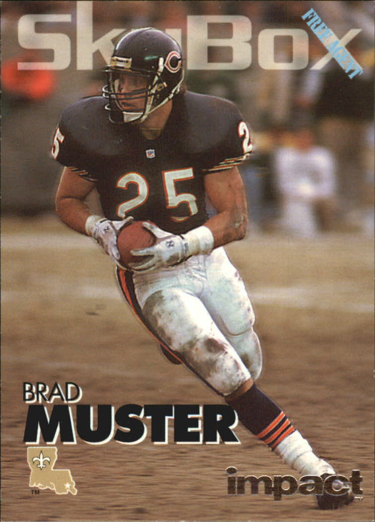 1993 SkyBox Impact Colors #217 Brad Muster