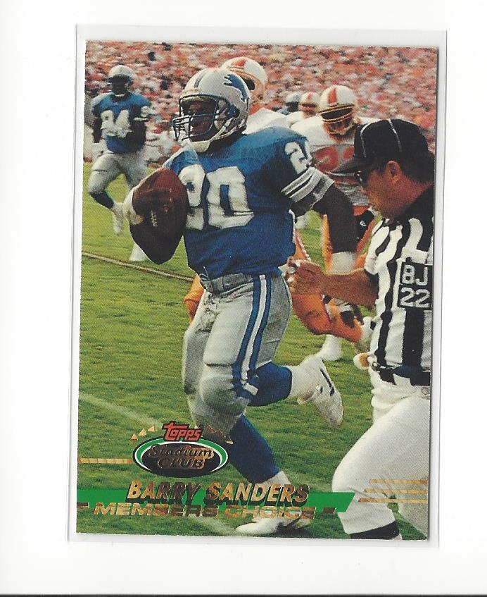 1997 Pro Line III DC - #68 Barry Sanders