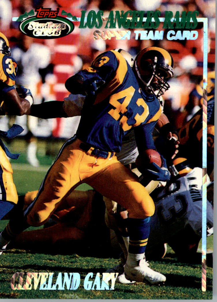 1993 Stadium Club Super Teams #23 Rams/Cleveland Gary - NM-MT