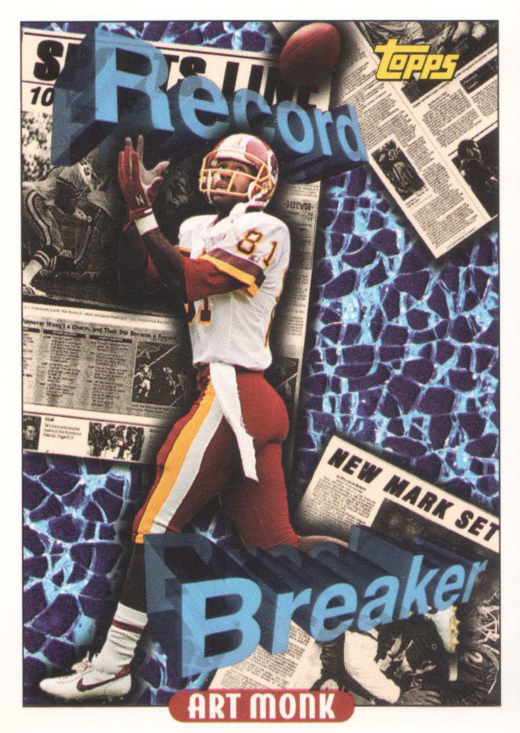 1993 Topps #1 Art Monk RB - NM-MT - GamesandCards.com