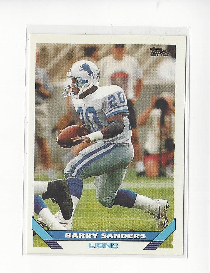 1997 Pro Line III DC - #68 Barry Sanders