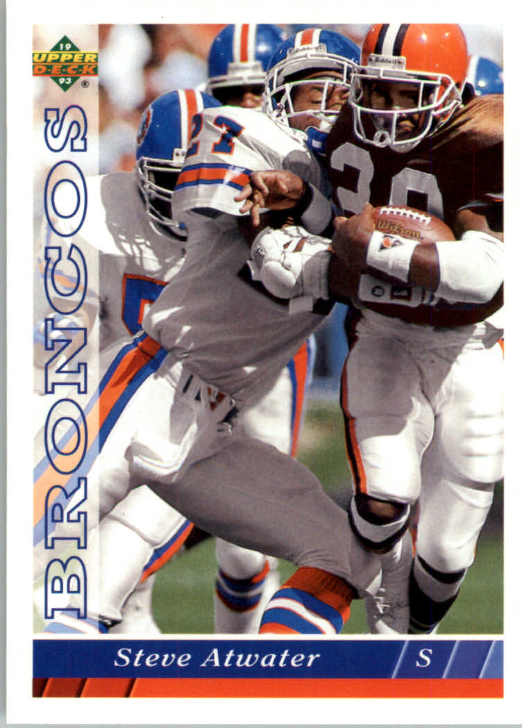 1993 Upper Deck Football "Main Set" Cards #251 to #500 Rookies and Veterans - Picture 131 of 500