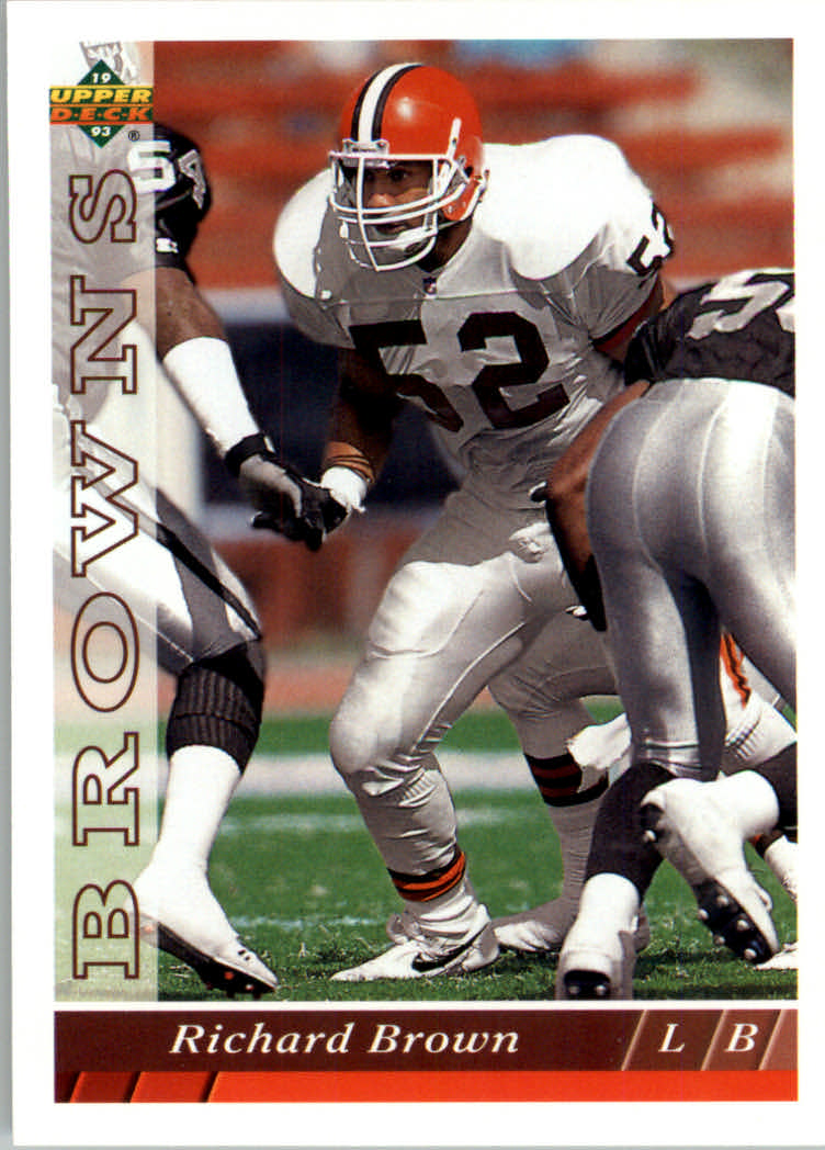 1993 Upper Deck Football "Main Set" Cards #251 to #500 Rookies and Veterans - Picture 135 of 500
