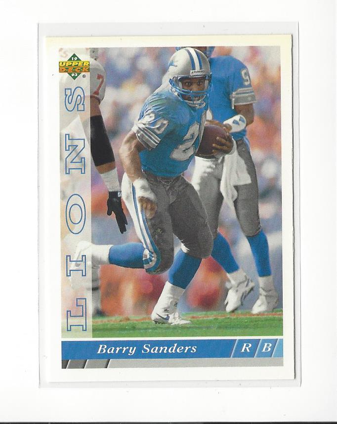 1997 Pro Line III DC - #68 Barry Sanders