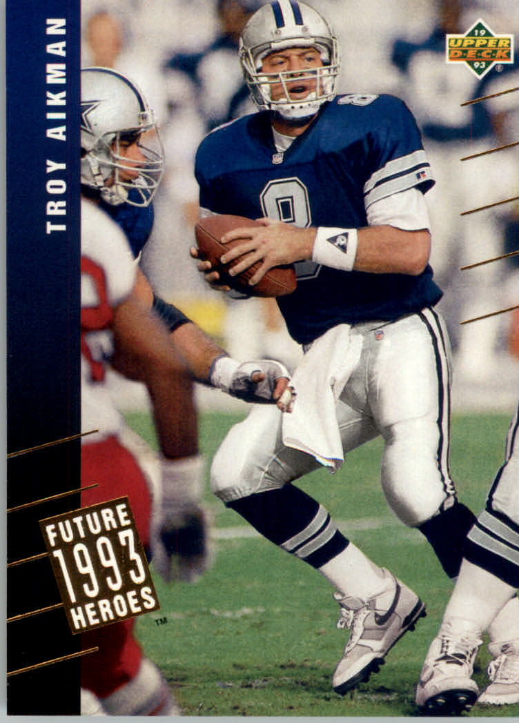 1993 Upper Deck Football "Future Heroes" Insert Cards - Picture 8 of 21