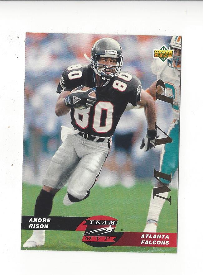 1993 Upper Deck Team MVPs #TM14 Andre Rison