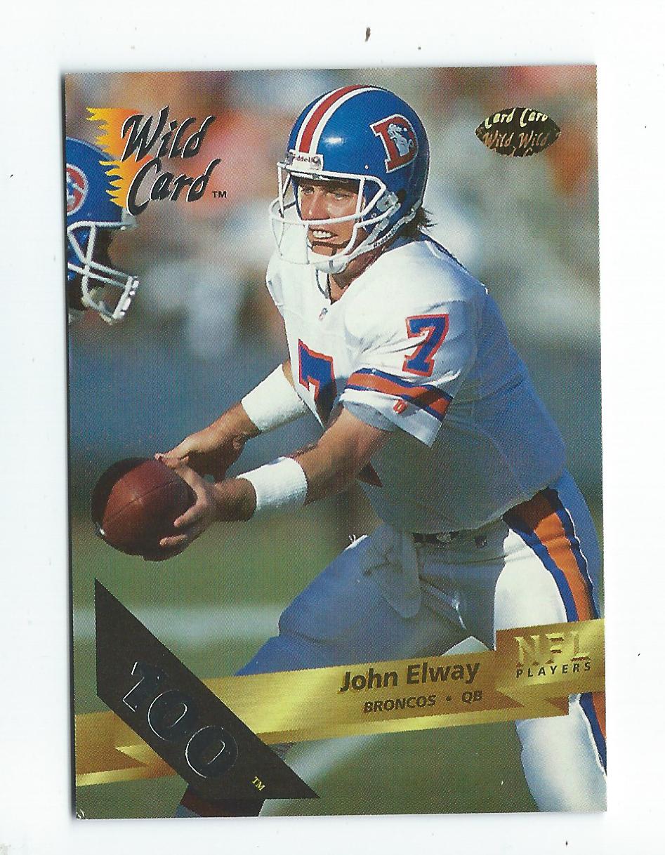 1993 Wild Card 100 Stripe #33 John Elway