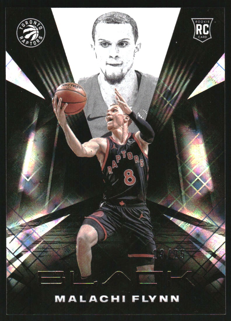 2020-21 Panini Black Gold #80 Malachi Flynn