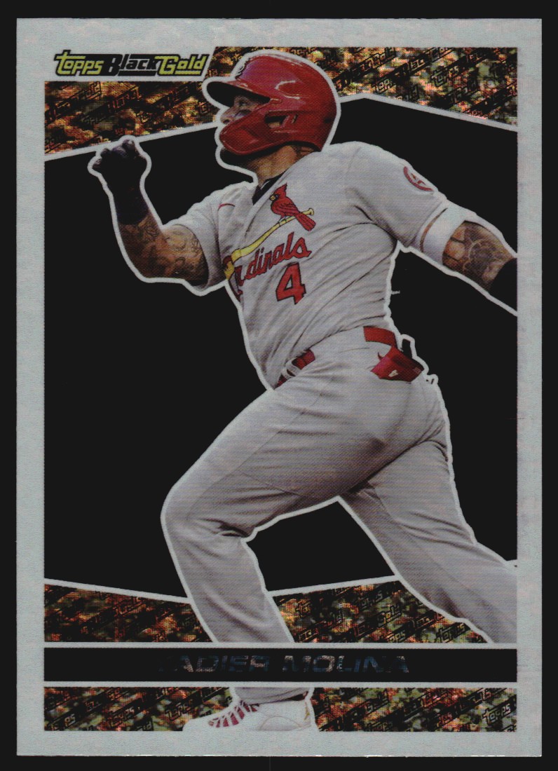 2021 Topps Update Black Gold #BG16 Yadier Molina