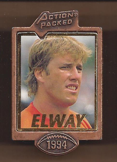 1994 Action Packed Badge of Honor Pins #5 John Elway