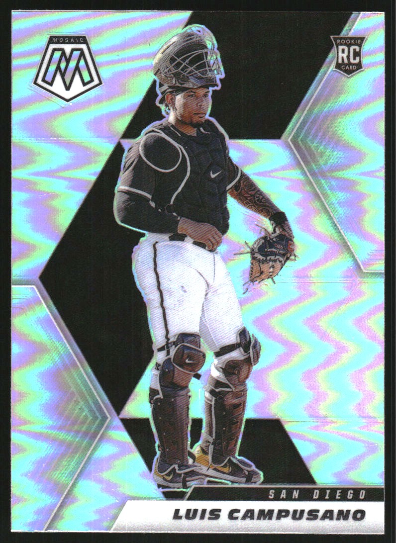 2021 Panini Mosaic Silver Prizm #248 Luis Campusano