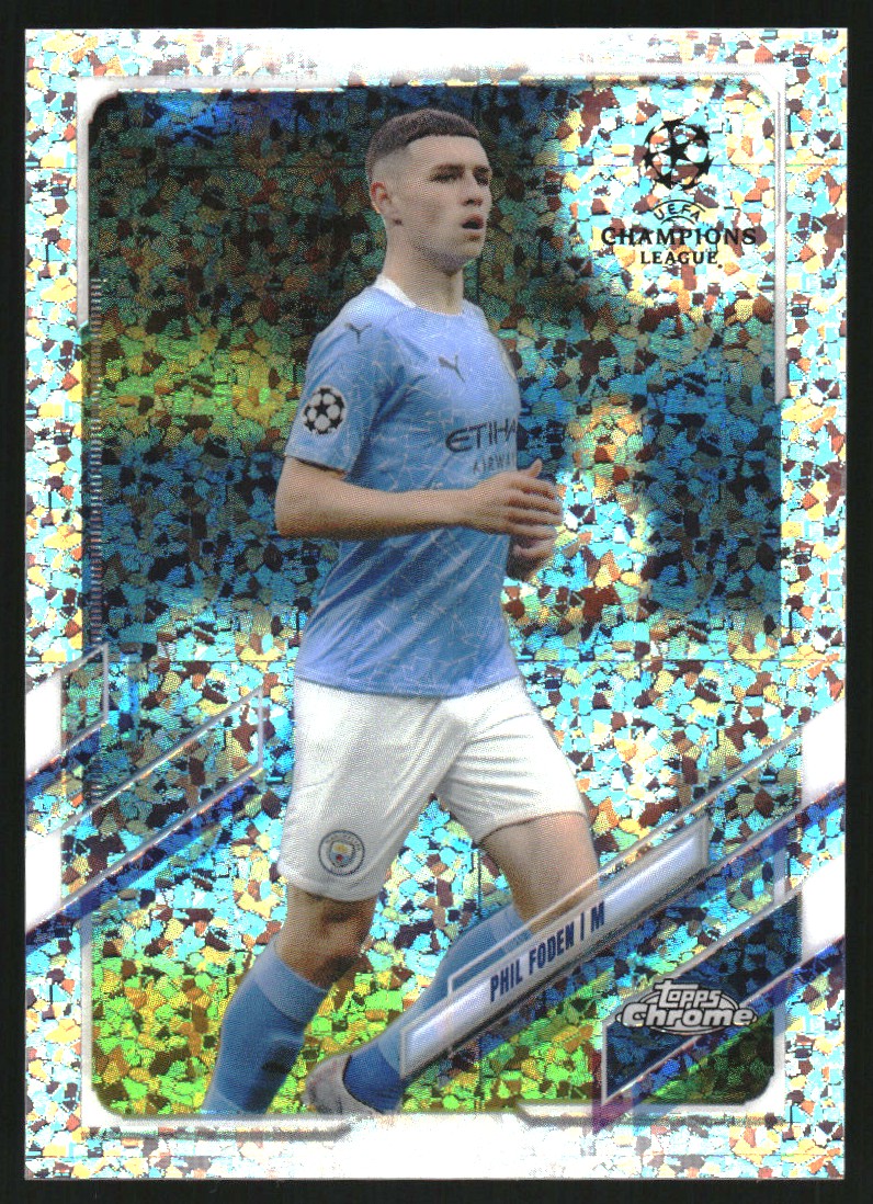 Phil Topps Chrome 2020-21 Foden UEFA League Champions eBay