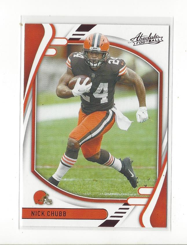 2021 Absolute Red #46 Nick Chubb