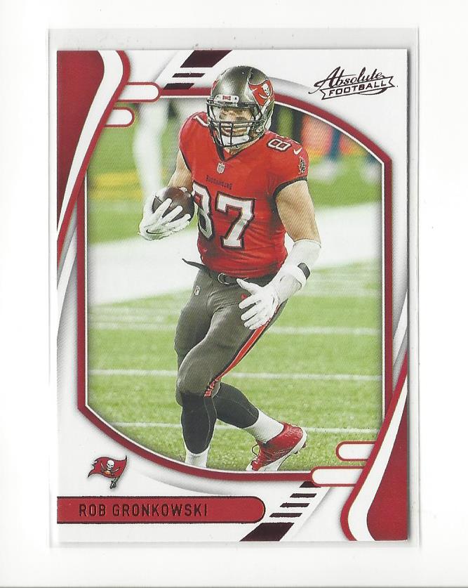 2021 Absolute Red #92 Rob Gronkowski