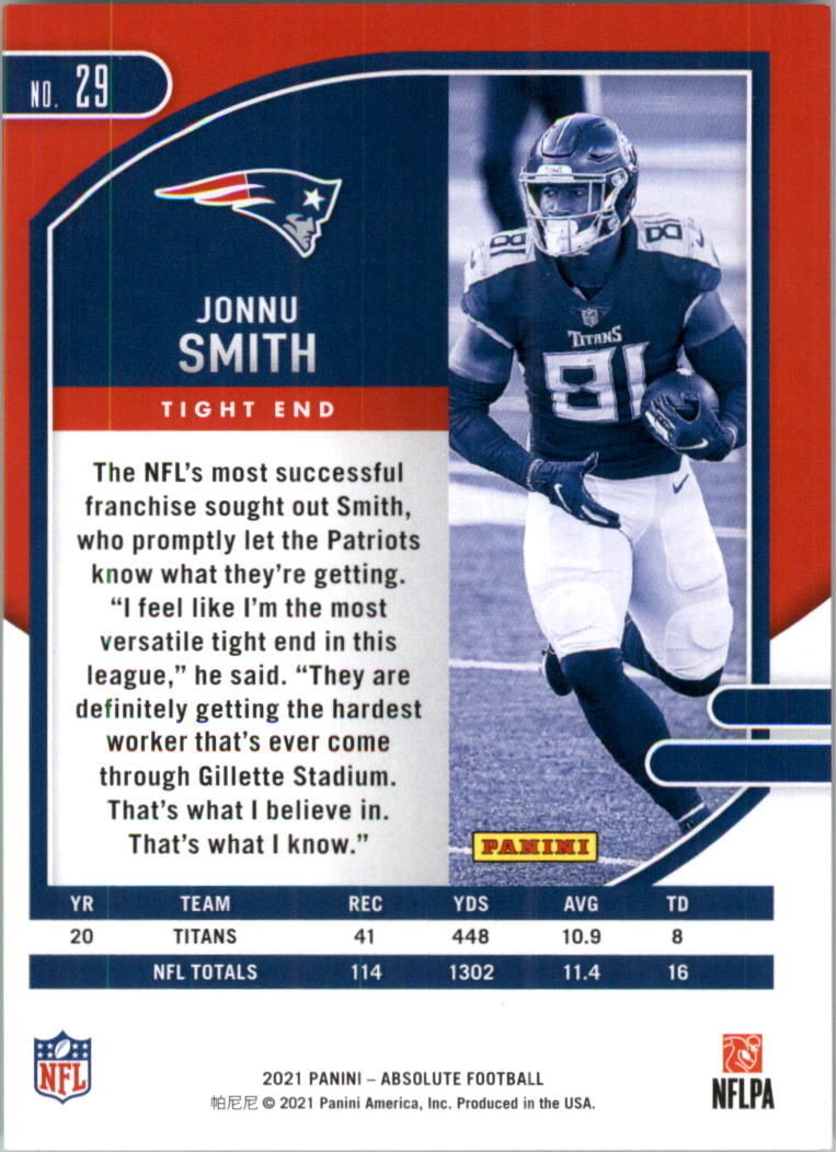 2021 Absolute Football Card Pick (Inserts)