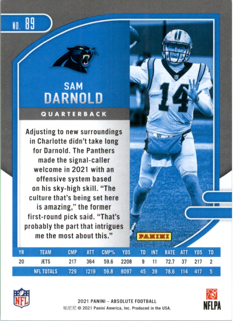 2021 Absolute Football Card Pick (Inserts)