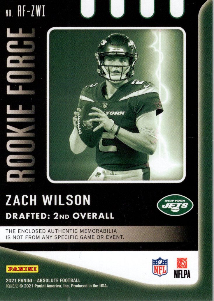 2021 Absolute Football Card Pick (Inserts)