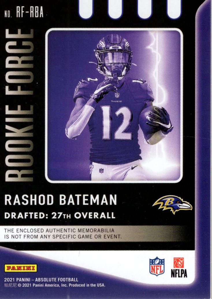 2021 Absolute Football Card Pick (Inserts)