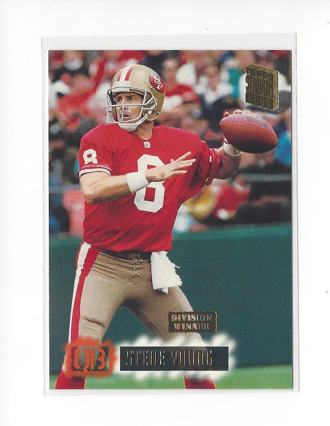 1994 Stadium Club Super Teams Division Winners #F295 Steve Young
