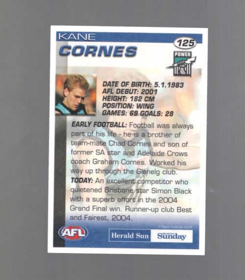 B7672 - 2005 Select AFL Herald Sun Football #S 1-192 -Sie wählen- 15+ KOSTENLOSER US-VERSAND - Bild 13 von 19