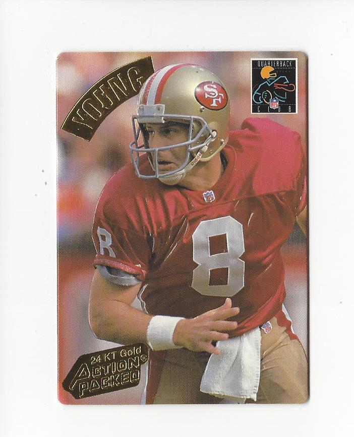 1994 Action Packed 24K Gold #G55 Steve Young QC